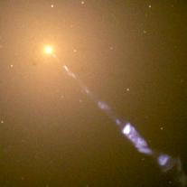 Выброс из галактики М87